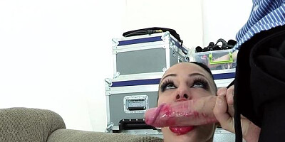 PornstarsLikeItBig - Angelina Valentine face fucking