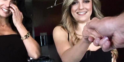 Deepthroat alongside stepmom Catalina Cruz