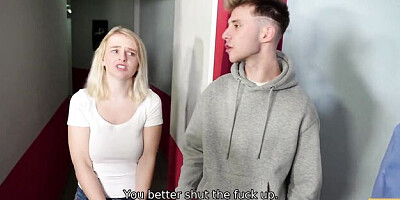 Innocent Steve Q at toilet sex movie