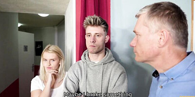Innocent Steve Q at toilet sex movie