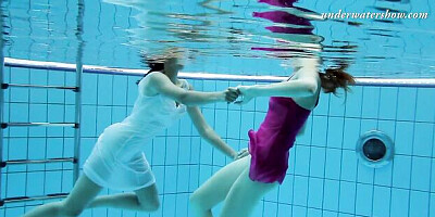 Lera and Sima's xxxwater xxx by Underwater Show