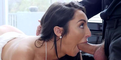 Sexy Christiana Cinn getting facial video