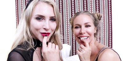 Nicole Aniston and Alix Lynx's lesbian trailer by PUBA