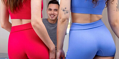 Liz and Maya's big tits movie