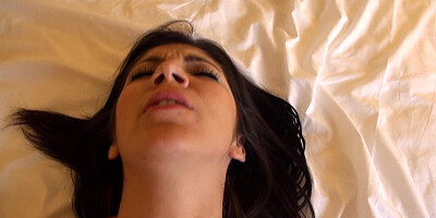 Brunette Brittany Harper looks hot in the POV scene