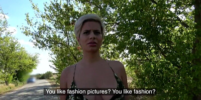 Public agent fucks busty MILF instead of casting