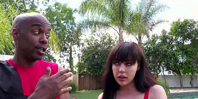 Whitney Wright is right to enjoy this interracial gangbang