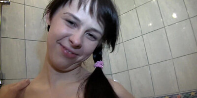 I fucked her in a shower