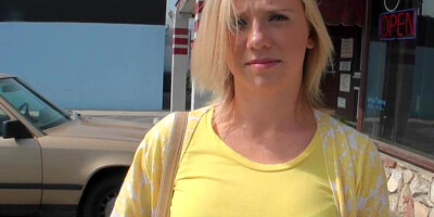 StreetBlowjobs - Tracy Sweet and Voodoo cum in pussy