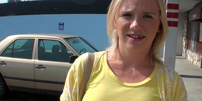 StreetBlowjobs - Tracy Sweet and Voodoo cum in pussy