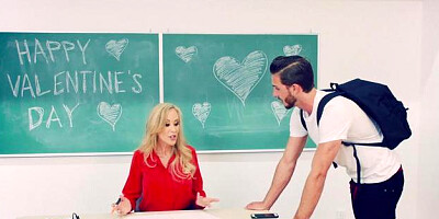 Big Tits at School: Brandi Love with Lucas Frost in school