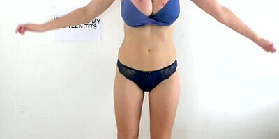 JOI - My Tits Bounce so hard my Bra Broke!