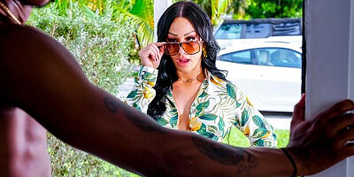 Junoesque Jennifer White and Lil D's oral clip