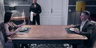 Stunner Little Caprice and Marcello Bravo's 3some action