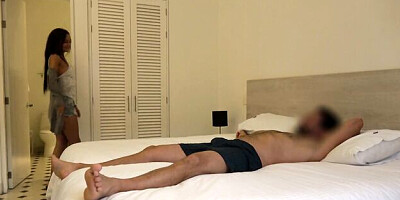 Desirable lassie's booty movie