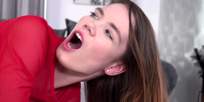 Slender girl is very happy to have anal sex with her man