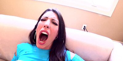 A kinky lady with large tits is getting a black dick inside her