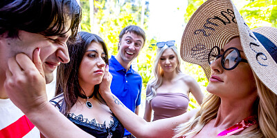 All family fucking with girls that really love dicks
