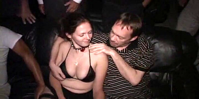 Ass Fucking Tulip Fuckslut Group Screw in Porno Theater