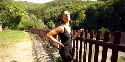 Public Pickups: Attractive Billie Star goes wild on cock