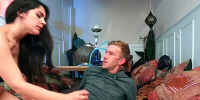 PervsOnPatrol: Natural Valentina Nappi POV blowjob sex video