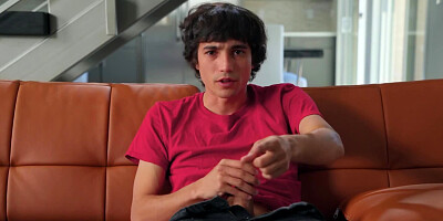 While messing around with his VR system, she jumped out of the TV