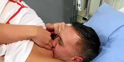 Blonde haired Carmen Caliente cumshot