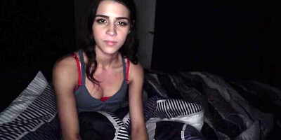 Good night sex in POV angle with a hot brunette Kylie Rocket