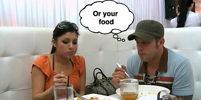 After having dinner together, the love birds will share a bath