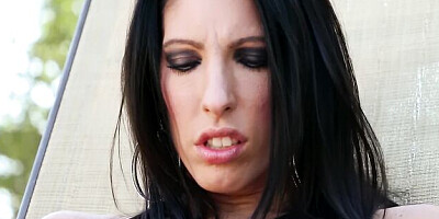 Libidinous Dava Foxx's tits action