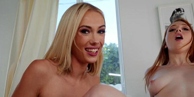 ShareMyBF: Bald Sky Pierce & Arietta Adams cum on face scene