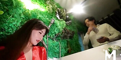 Creampie video with pin-up Tea from AsiaM