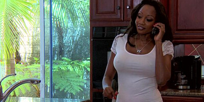 Mommy Got Boobs - Diamond Jackson POV blowjob porn