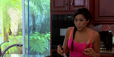 Mommy Got Boobs - Diamond Jackson POV blowjob porn