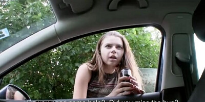 Marina Visconti fuck stranger in the van