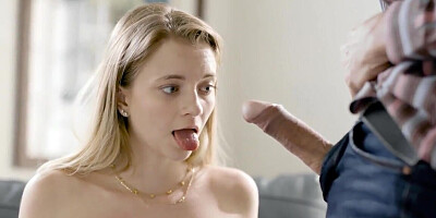 Steve Holmes relieves stress fucking Riley Star