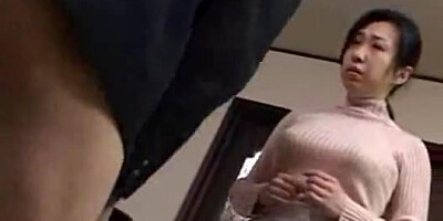 Japanese mom Taken By son's mate