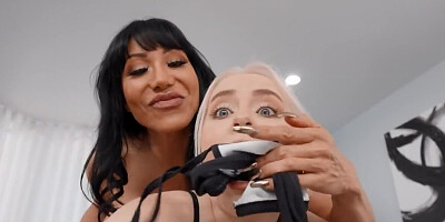 Chick works as fitness trainer but today client wants to fuck