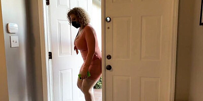 Good busty brunette Sara Jay screwed by black dick from behind