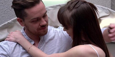 Passionate Aliya Brynn digs hard ramming