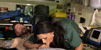 Doctor Adventures - Inked Kerry Louise ass fingering in bath