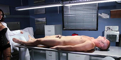 Doctor Adventures - Ava Addams in fishnets plus Danny Mountain