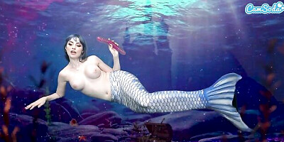 Siren's masturbation clip