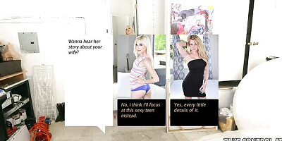 Blonde porn with awesome Kara Bare and Nina Elle from Life Selector