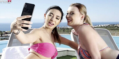 Femme fatale Mery Monro and Frida Sante's hd trailer