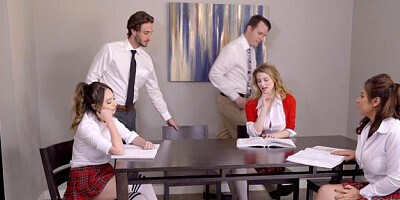 ThatSitcomShow - Lustful Quinn Wilde throat fucking in panties