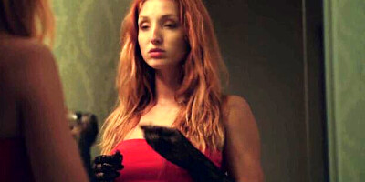 TLE featuring Michelle Hall's red lipstick scene