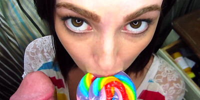 Small teen getting her pink pussy stuffed with a hard member