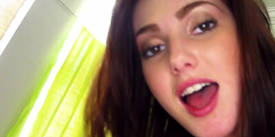 Small teen getting her pink pussy stuffed with a hard member