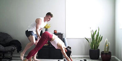 Good POV dick-riding session with Hime Marie and Oliver Faze